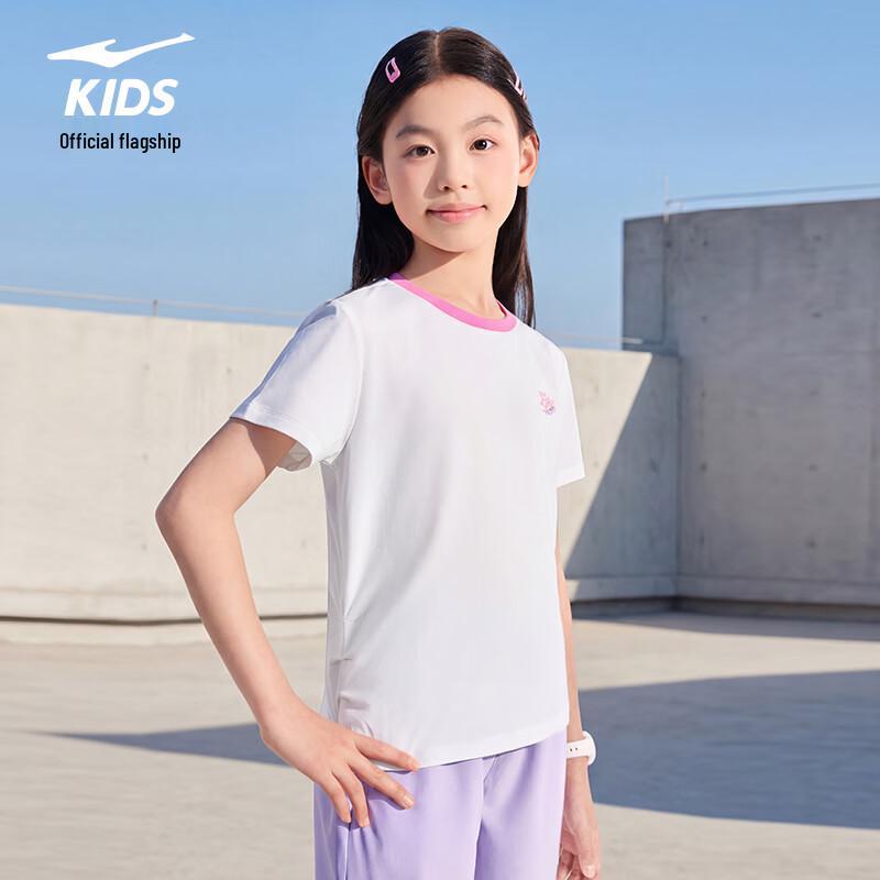 ERKE Girls' Cooling Short Sleeve T-Shirt