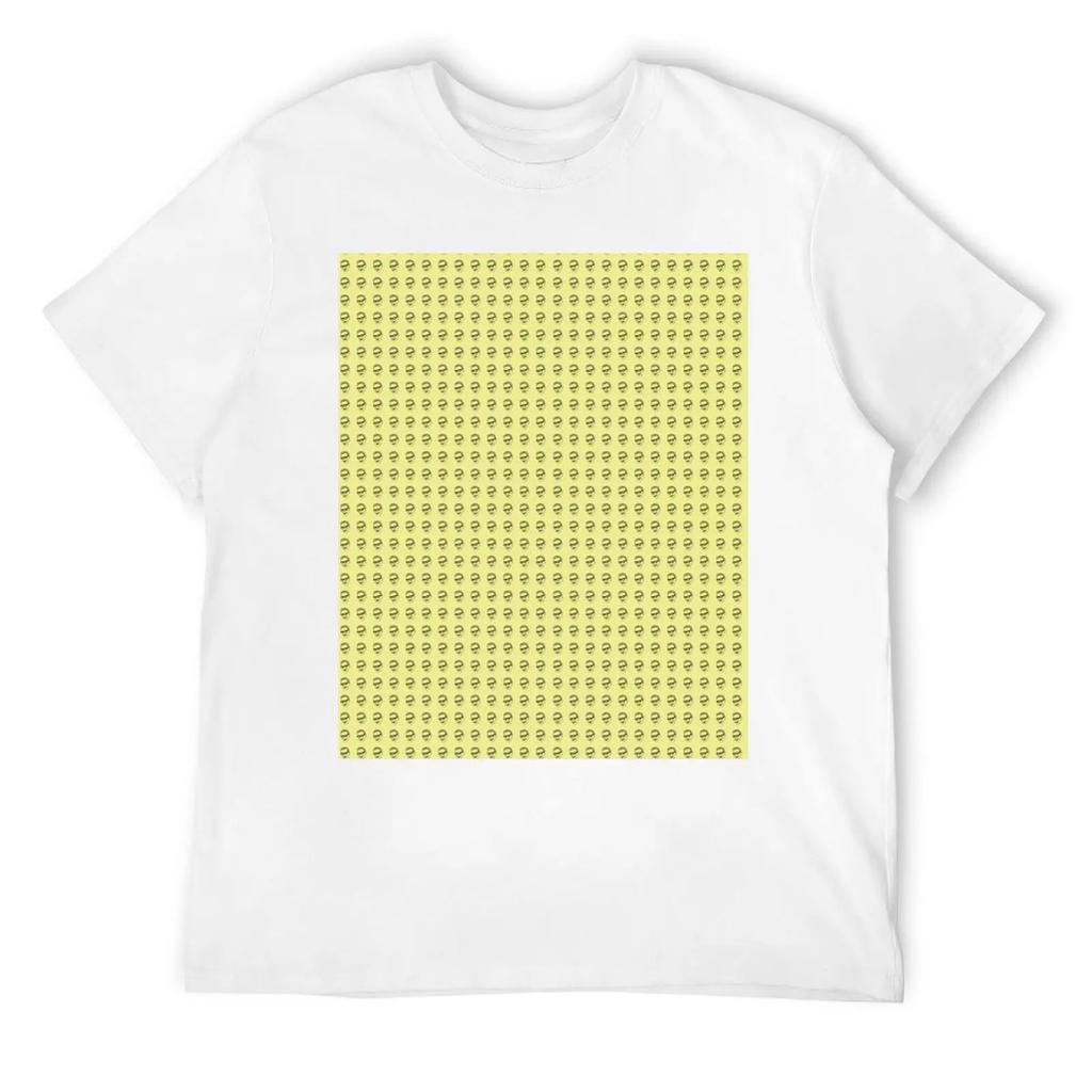 Jeff Goldblum Pattern Gold T-Shirt Cotton Graphic Tees Blanks Korean Fashion Heavyweights Men Workout Shirt