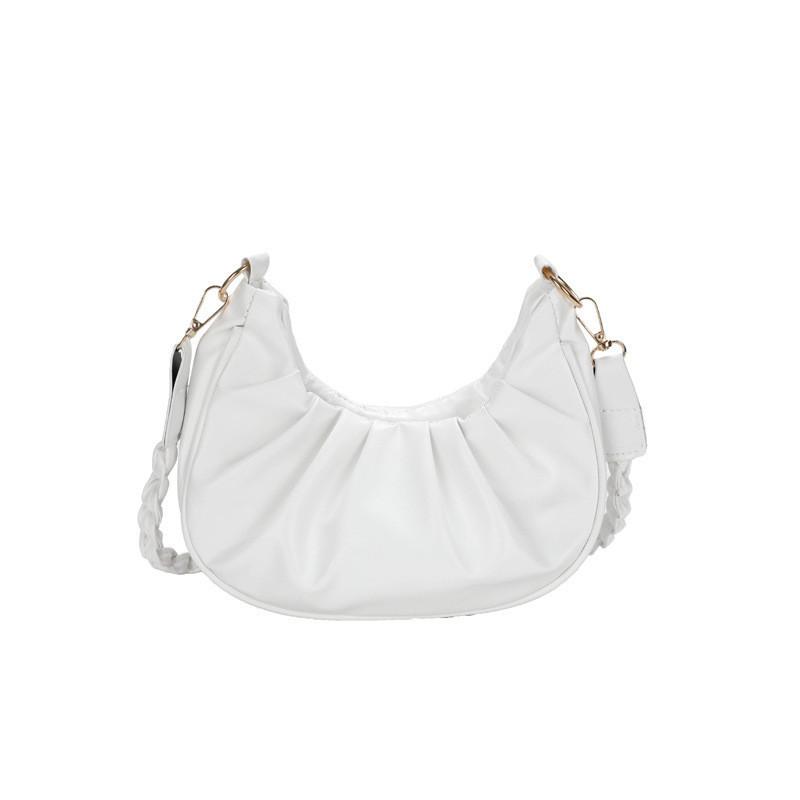 Fashionable Cloud Shoulder Bag For Women 2023 Trendy Pu Leather Small Handbag
