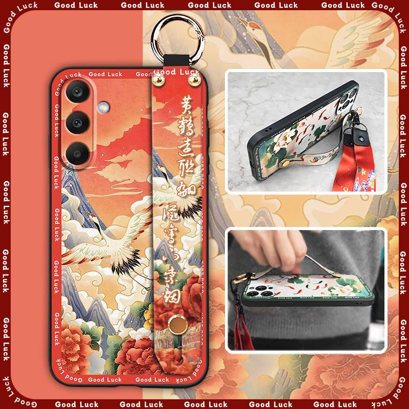 Lanyard Waterproof Phone Case For Samsung Galaxy M56 5G/SM-M566B For Mom Wristband Back Cover Dirt-resistant Protective