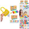 Kids Learning Lock Keys Alphabet Number Matching Early Education Toys