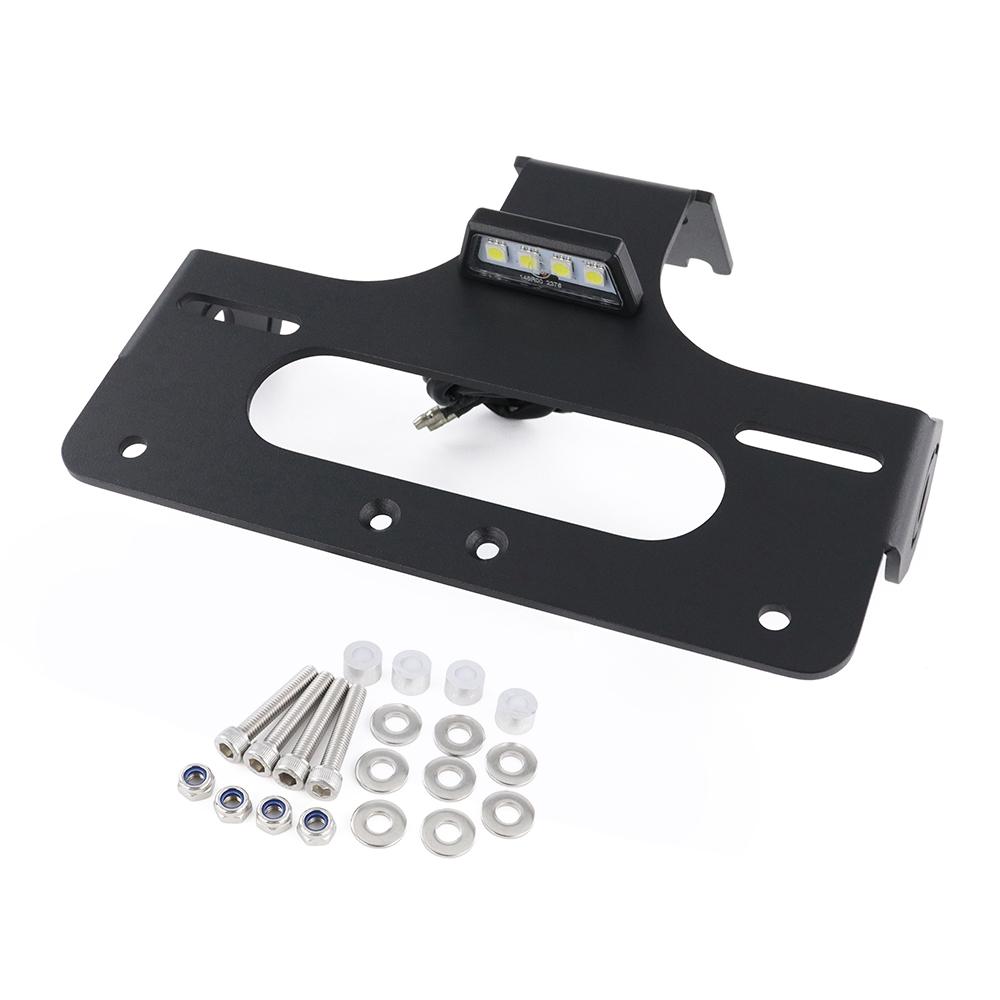 Fit For Kawasaki Ninja ZX-6R ZX6R 2009-2018 ZX-10R ZX10R 2008 License Plate Holder Bracket Rear Tail Tidy Fender Eliminator Kit