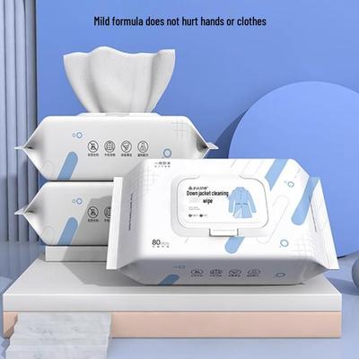 Down Jacket Stain Remover Wipes – No-Wash Oil & Clothing Cleaner
