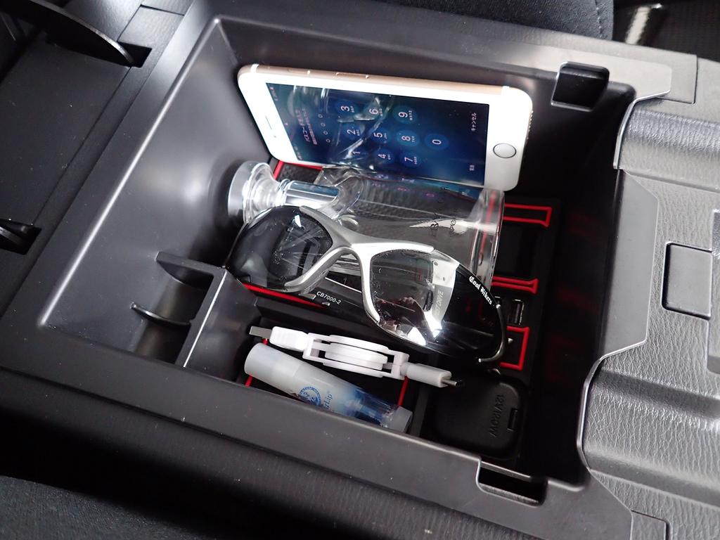 Japanese Cars Mazda Deep Center Console Tray for Includes Storage Compartment and Rubber Mat Aftermarket Console KF by (For Only) CX-5 (Red)