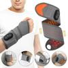 Electric Infrared Heating Wrap Wrist Massager Pad Wristband Bandage with 660 & 850nm Light 3 Levels Vibration Joint Relax
