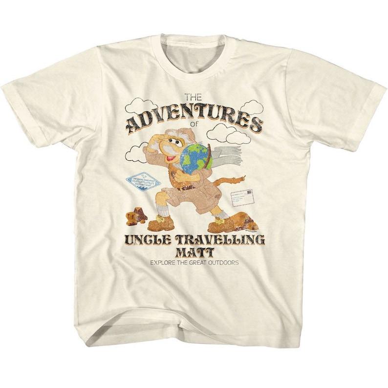 Fraggle Rock Adventures Natural Youth T-Shirt 130