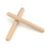 2PCS Solid Wood Rhythm Sticks Wood Color Musical Sticks Durable Wood Claves  Party Activity