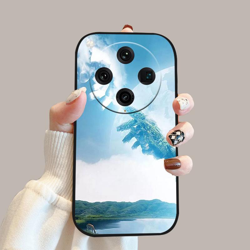 Stylish Phone Case For Oppo Find X8 Pro Coque PKC110 Silicone TPU Soft Cover For Oppo FindX8 5G Phone Shockproof Bumper Fundas