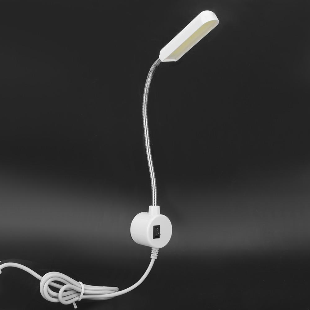 Magnetic Mounting Base Sewing Machine Light Flexible Gooseneck Arm Desk Lamp Table Lamp  Crafting