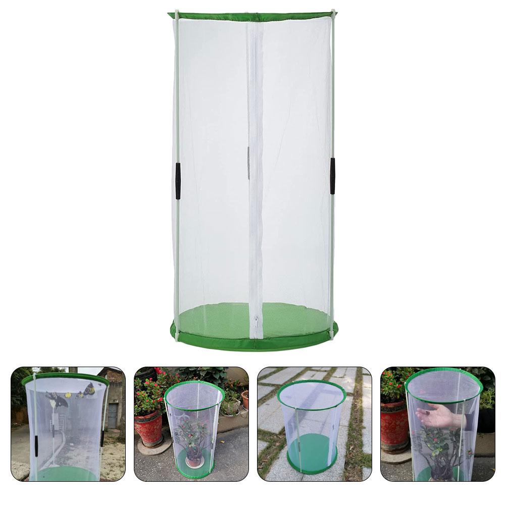  Butterfly Cage Visible Insect Observation House Transparent Enclosure Polyester Butterflies Habitat