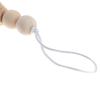 Nipple Holder Beaded Wooden Baby Pacifier Clip Chain Nipple Leash Strap Pacifier Clips Soother Chain