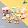 Polok Miniatura Simulação Modelo de Comida Conjunto Sobremesa Variada Garrafas de Bebida Decoração de Micro Paisagem Ornamento Para Decoração de Artesanato DIY