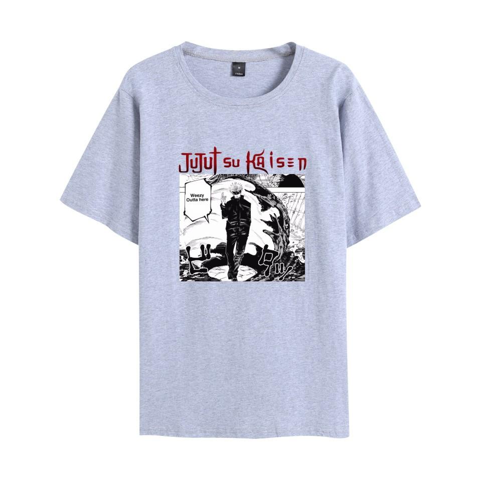 Jujutsu Kaisen T Shirt Men Short Sleeve Tee Streetwear Women T-shirt 2026 New Cartoon Clothes Tops