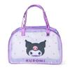 SANRIO Clear Boston Bag Kuromi 742244