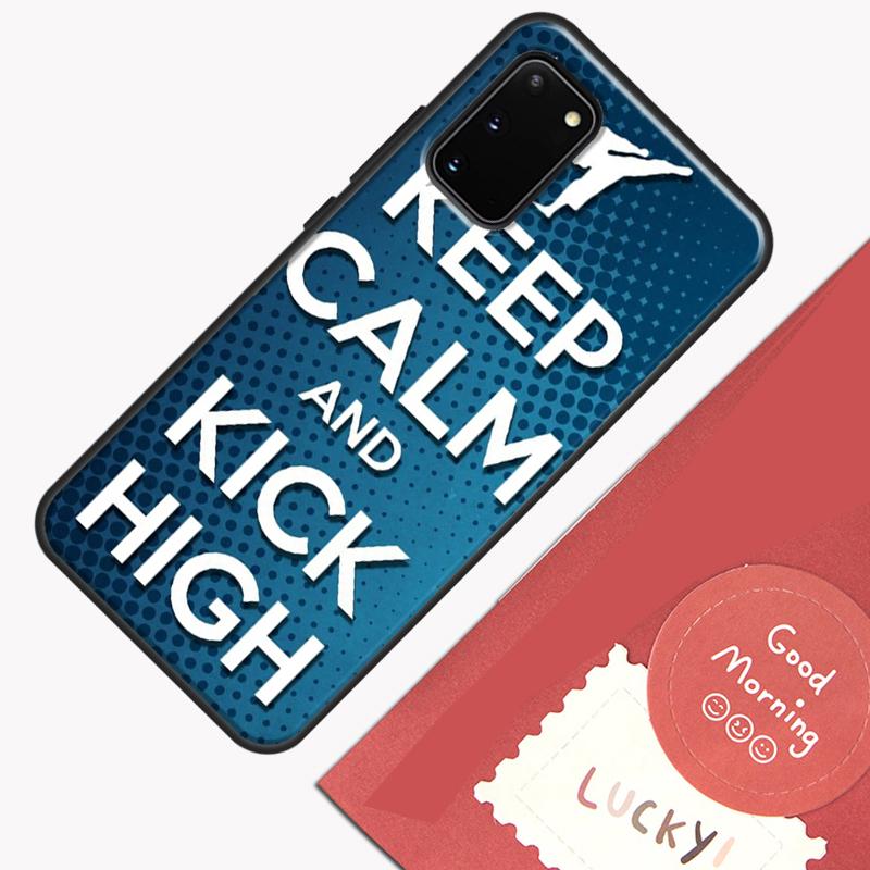 Kung Fu Karate Taekwondo Martial Phone Case For Samsung Galaxy S26 S25 S24 S20 S21 S22 S23 Ultra S10 Plus S25 FE Cover Shell