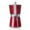 Ibili Evva Stove-Top Coffee Maker 9 Cups 450 Ml Red
