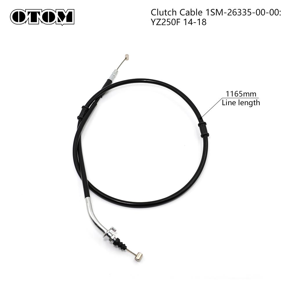 Motorcycle Clutch Cable Throttle Cable Emergency Brake Wire Oil Line For YAMAHA YZ250F YZ450F WR250F WR450F Off-road Dirt Bike