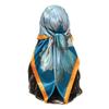 90*90cm Elegant Floral Printed Square Scarf Hijab Women Luxury Stain Silk Hair Wraps Muslim Fashion Foulard Shawl Neckerchief
