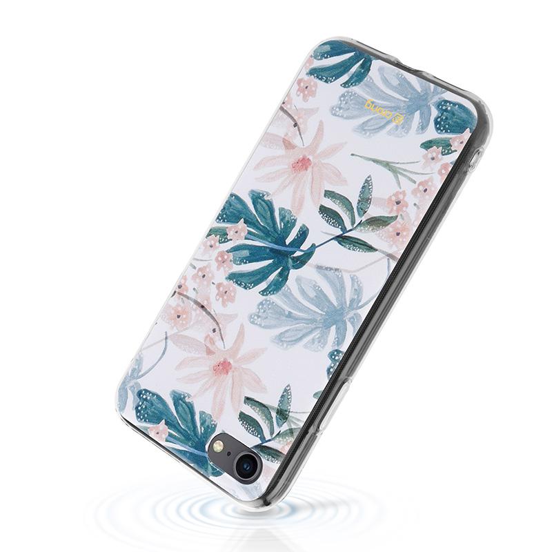 Crong Flower Case - Etui Iphone Se (2022/2020) / 8 / 7 (Wzór 01)