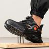 New Safety Boots Men Work Indestructible Shoes Sneakers Steel Toe Protective Boots Anti-Smash Anti-Puncture Work Safety Shoes