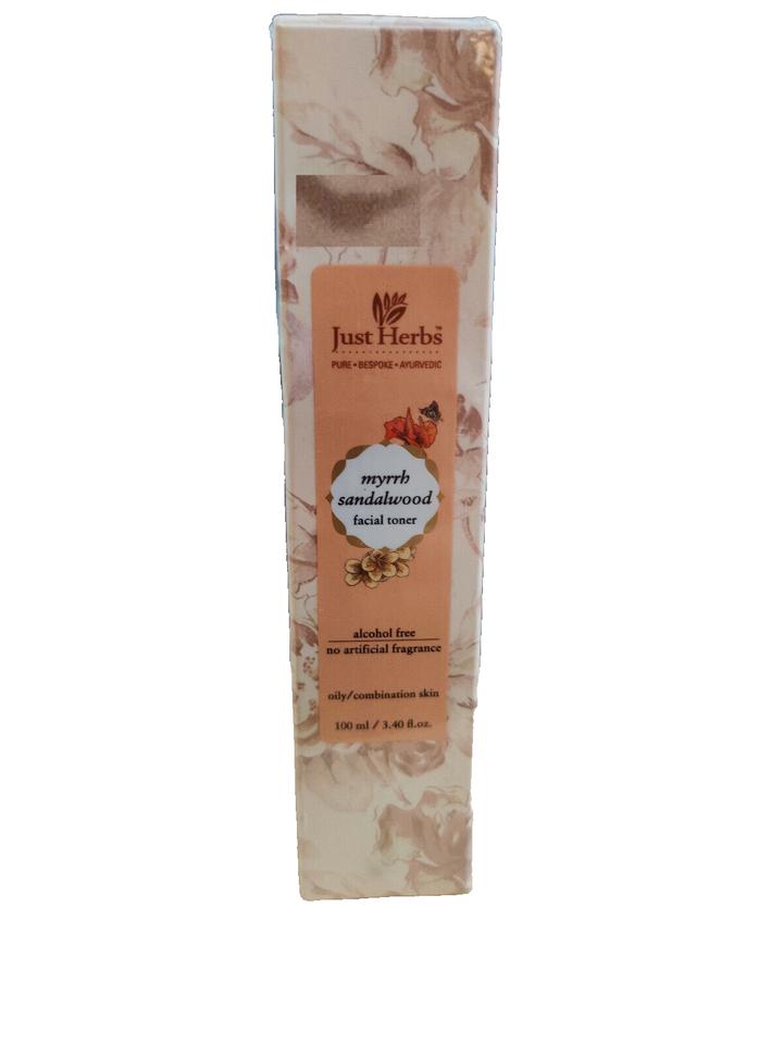 

@Just Herbs Myrrh Face Toner With Sandalwood For Unisex 100ml q092 MJ-27-60%OFF