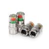 Cars Tire Air Pressure Monitor Alert 4Pcs/set Indicator Tire Valve Cap Gauge Car Accessories Car Tyre Pressure Gauge Caps Useful Valve Stems 1