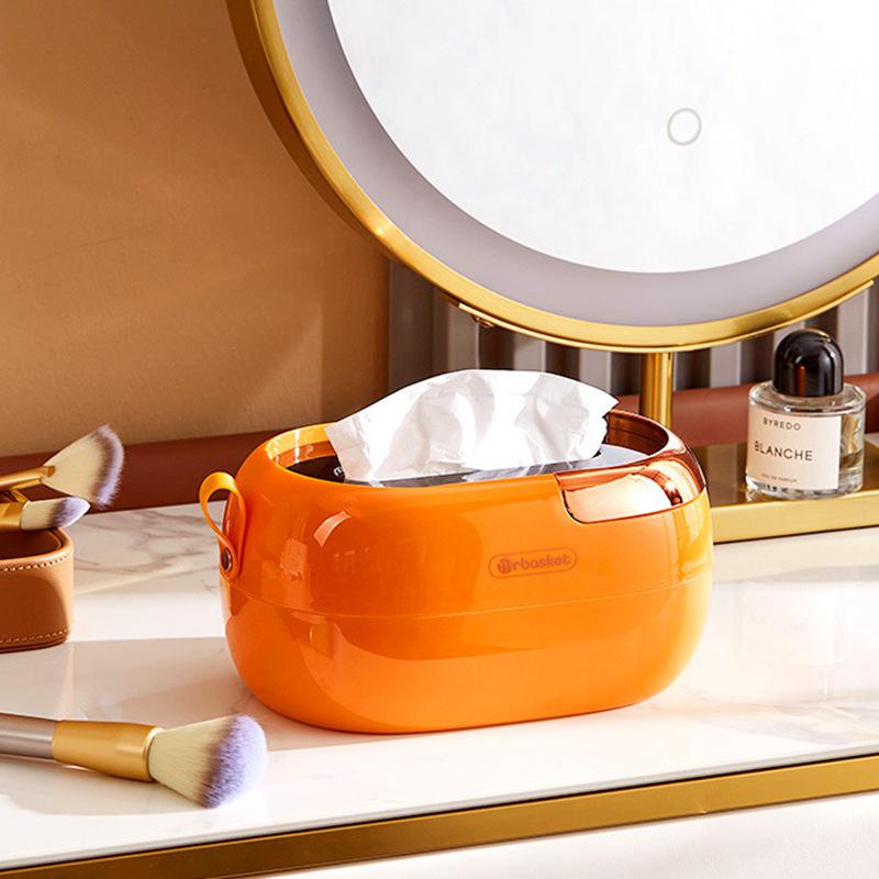 Luxury Wall-Mounted Tissue Box: Stylish Living Room & Coffee Table Napkin Holder