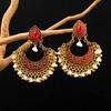 Vintage Tassel Inspired Drop Earrings With Electroplated Finish Women For