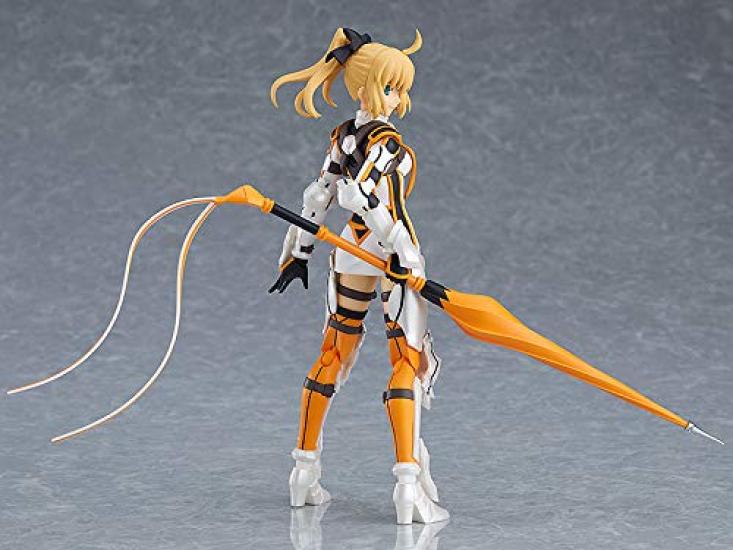 Figma GOODSMILE RACING RACING Artoria Pendragon Racing ABS PVC Painted Articulated Figure & TYPE-MOON Ver. Non-scale &
