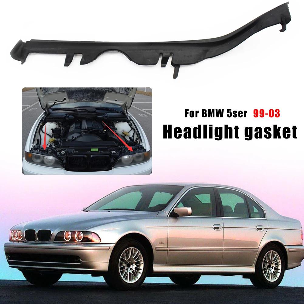 Car Left Right Side Headlight Lens Gasket Rubber Seal for BMW E39 5 Series 1999-2003 63126908405 63126908406 Auto Headlight Lens