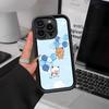 BuBu And DuDu Silicone Soft Phone Case For IPhone 17 16 14 13 12 11 15 Pro Max Plus Air Cover