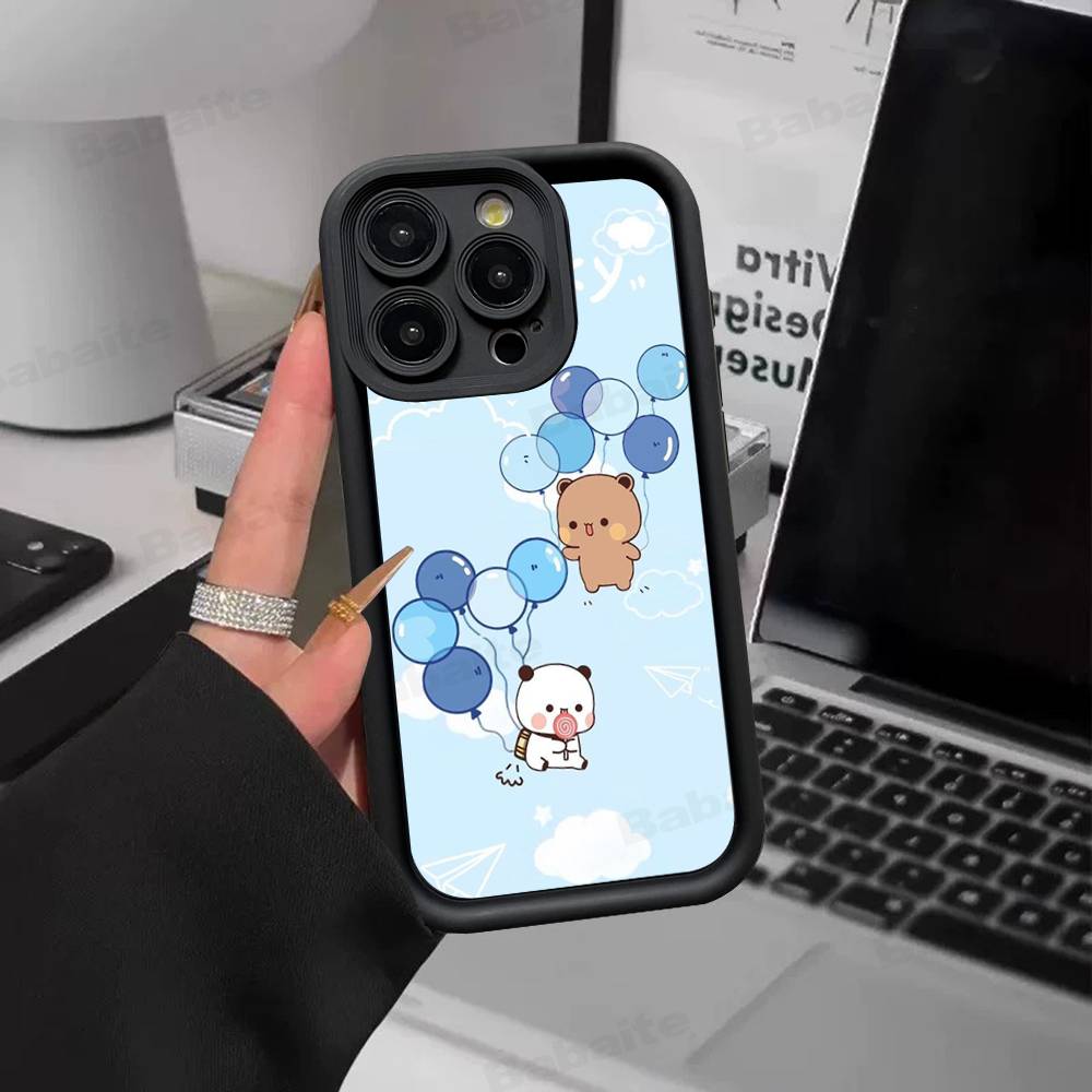 BuBu And DuDu Silicone Soft Phone Case For IPhone 17 16 14 13 12 11 15 Pro Max Plus Air Cover
