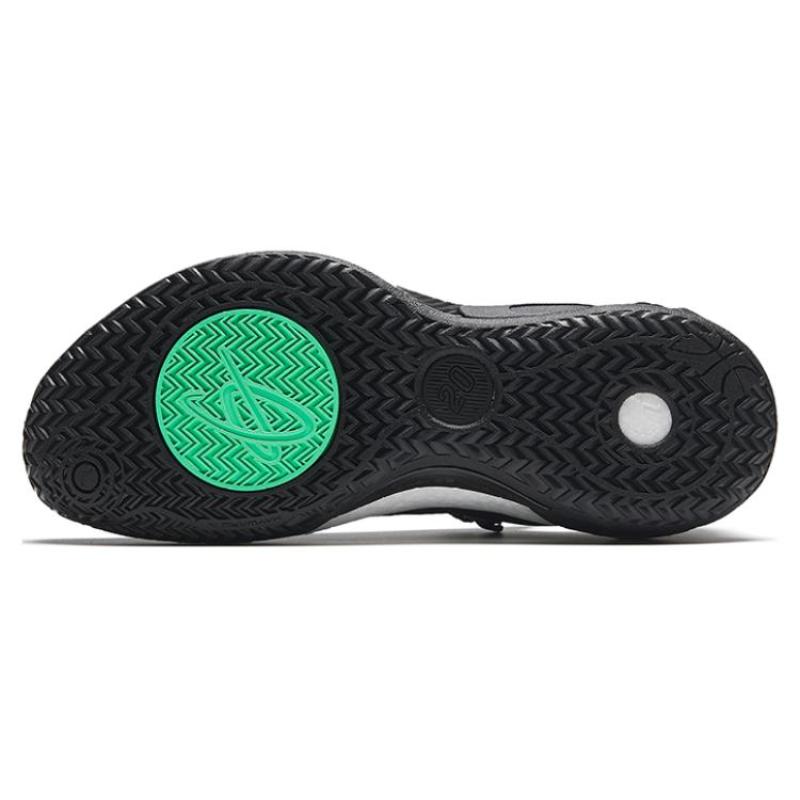 Anta GH4 Hayward 4, Nitrogen Technology Slip Resistant Abrasion Resistant Low top Basketball Shoes Men's Radiant Black Sneakers 912331104-2