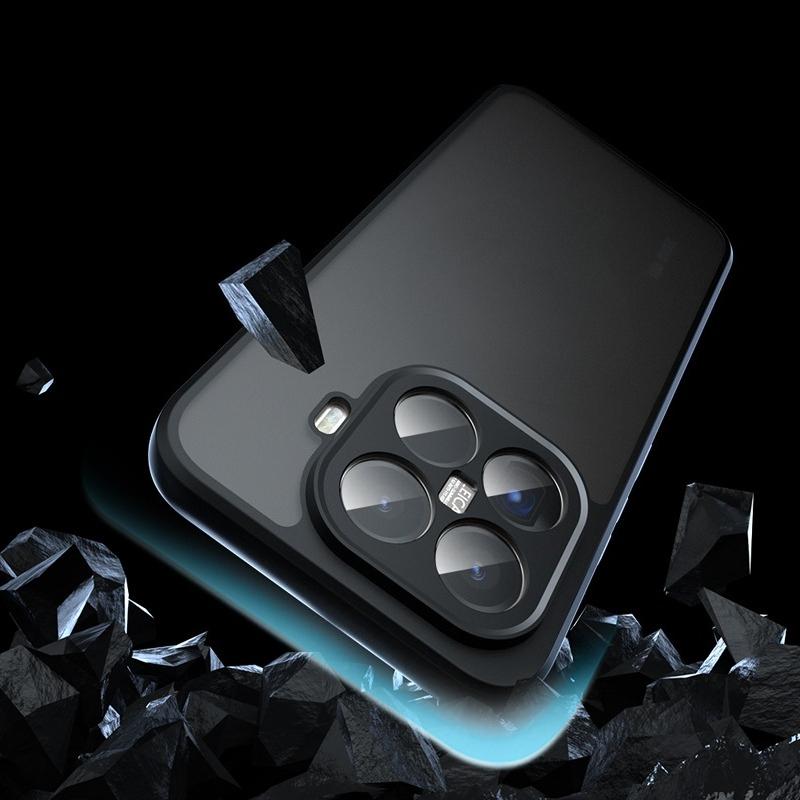 For Xiaomi 15T Pro Case Shockproof Frosted Skin Feel Matte PC+TPU Anti-fingerprint Transparent Cover For Xiaomi Mi 15T