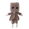 Little Nightmares 2 Spiel Zubehör Plüschtier Boxmann, 30cm, Little Six Puppe Boxmann