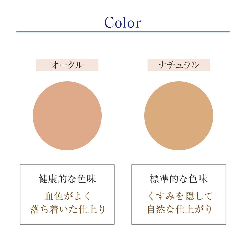 Buhna Quick Cover Foundation UV Nachfüllung (Ocker) All-in-One Puder Nachfüllung