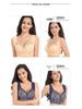 Cross-Border Plus Size Wire-Free Sports Bra for Sleep & Support