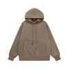 INF Unisex Plush Hoodie | 2024 Autumn/Winter Solid Color Trendy Casual Sweatshirt