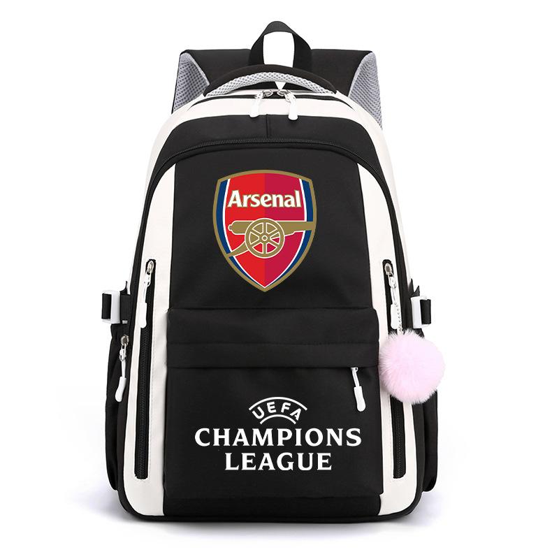 3 Piece School Backpack Set for Students Large Capacity Oxford Cloth Schoolbag with Shoulder Strap and Pencil Case