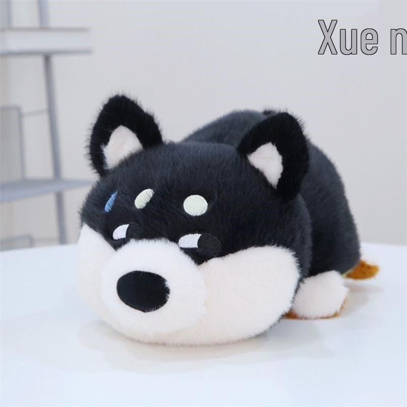 Shark Bee Husky Puppy Plush Pillow - Funny Sleep & Gift Toy for Girls