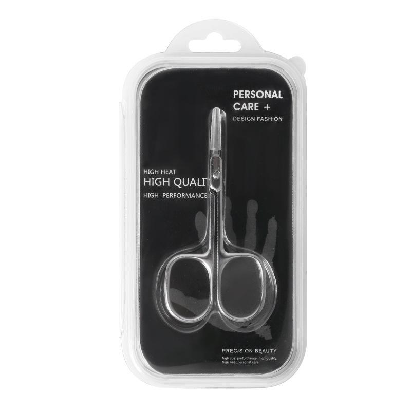 Stainless Steel Russian Cuticle Scissors - Precision Nail, Eyebrow, and Beauty Trimmer
