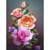Diy Diamond Flower 5d Painting Vase Cross Stitch Kit Diamond Embroidery Rose Rhinestone Mosaic Art Picture Home Decoration Gift