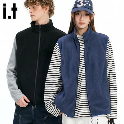 Fingercroxx Damen Fleeceweste im koreanischen Stil