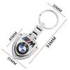 Nieuw 2025 Auto Voor BMW 1 stuks Autosleutelhanger Creatieve dubbelzijdige epoxy metalen sleutelhanger Voor BMW M E39 E36 E60 E90 E3A4 E46 F30 F10 F2