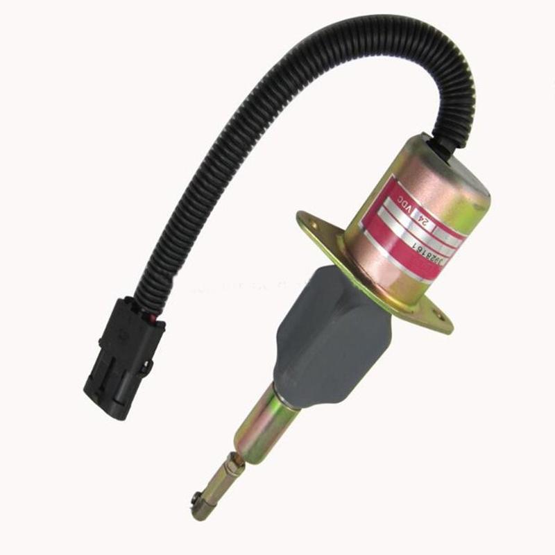 High quality New For 3930234 3928161 3964624 12V 24V Brand Ibi Ategeschakeld Stop Solenoïde Voor 6Ct 8.3L Motor