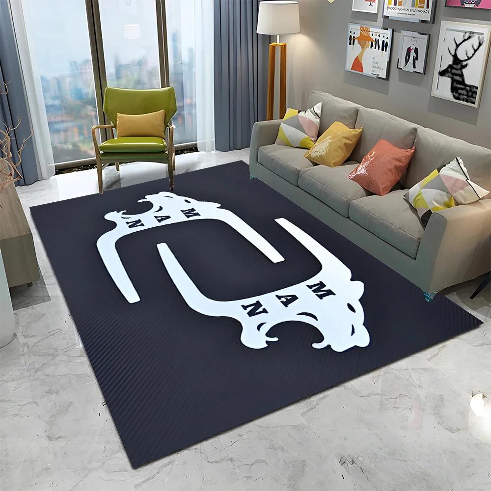 3D Printing Man Truck Logo Series HD Carpet Rug for Home Living Room Bedroom Sofa Doormat Decor,kids Area Rug Non-slip Floor Mat