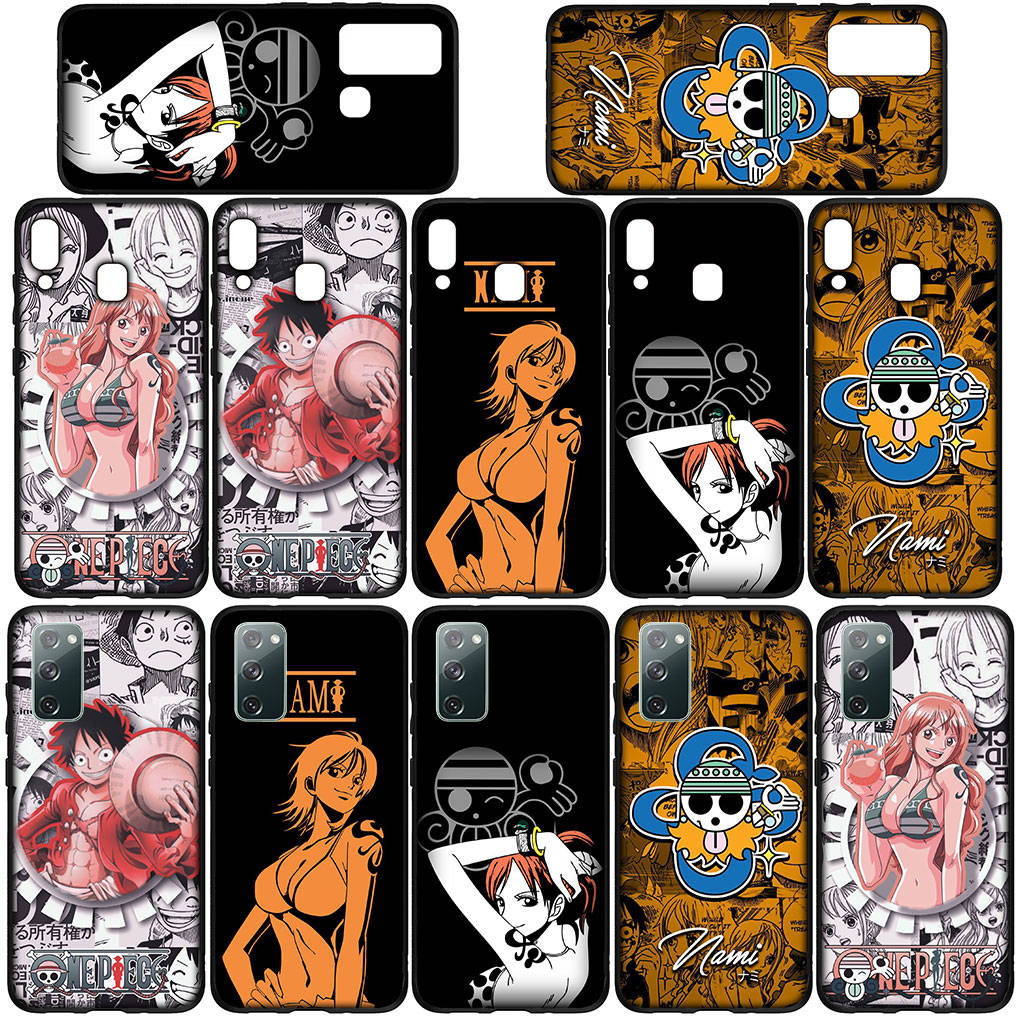 Cover for iPhone 16 15 Xiaomi Redmi Note 14 13 12 11 Pro Max X 8 9 16e Samsung Galaxy S25 S24 S23 Moto E15 OPPO Huawei Nami One Piece Luffy Phone Case