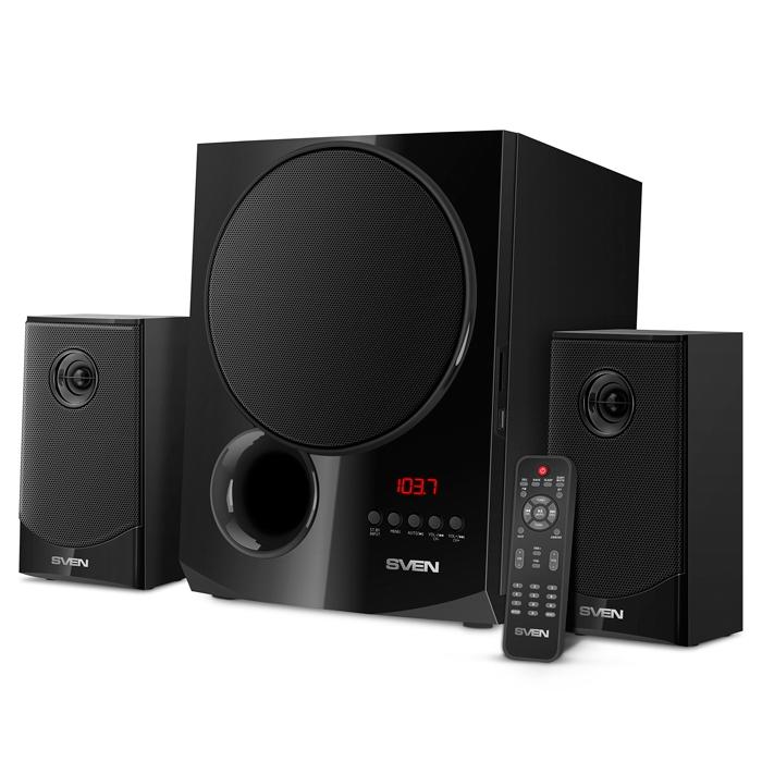 

Колонки для компьютера Sven Ms-2080 2 1 Черные 70 Вт Bt