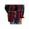 Polo Ralph Lauren Plaid Twill Cotton Long Sleeve Shirt Loose Fit Women Shirts Red WMPOSHTNDO20692-600
