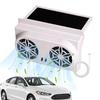 USB Charging Car Window Fan Dual Fans Car Exhaust Fan Rechargeable Car Ventilator  Vehicle Interior